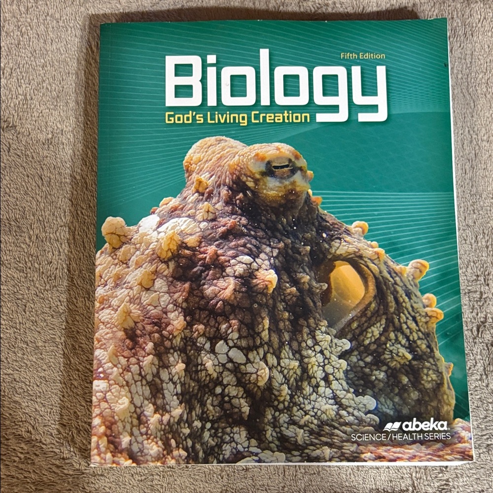 Abeka Biology Textbook, Field and Laboratory Manual, Quizzes/Tests Volume 1 & 2
